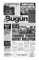 KAHRAMANMARAŞ'TA BUGÜN