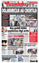 NİĞDE ANADOLU HABER