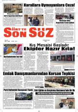 SİİRT’TE SON SÖZ