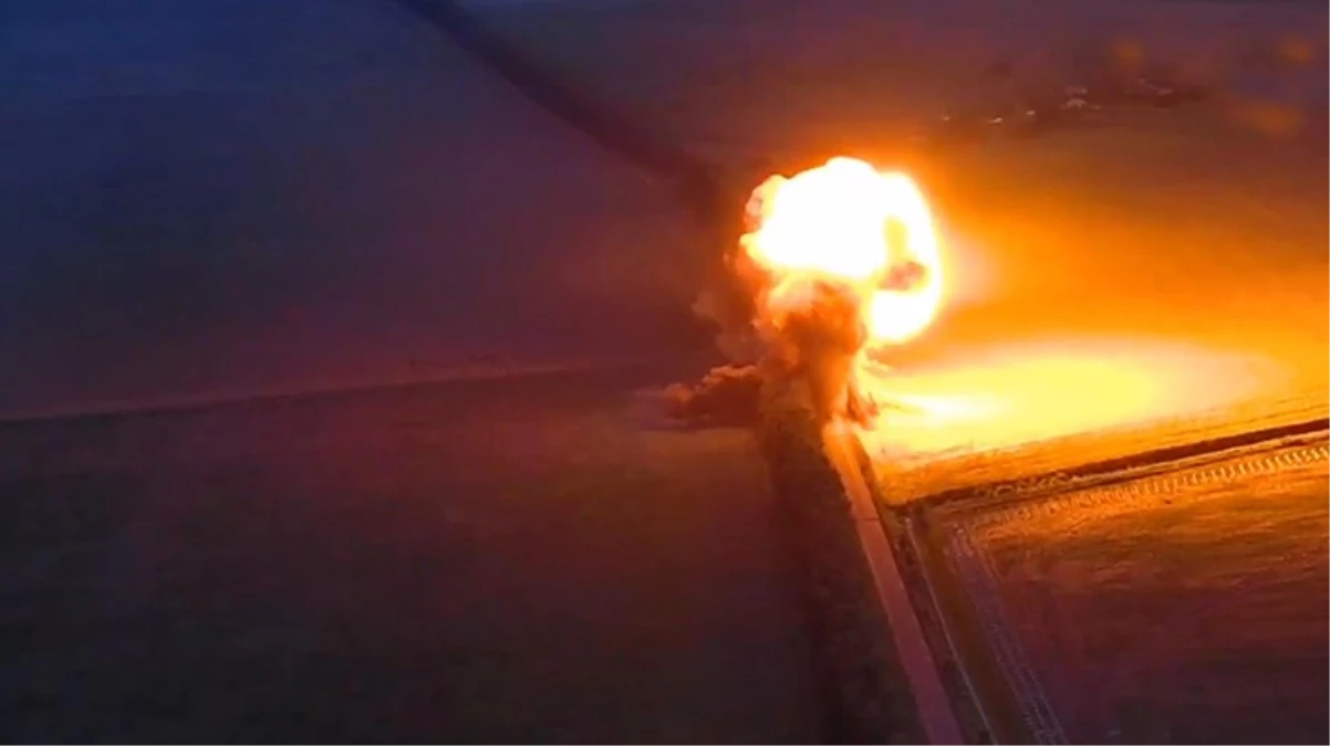 Rusya isyanın acısını Ukrayna’dan çıkardı! Cephaneliği böyle havaya uçurdular