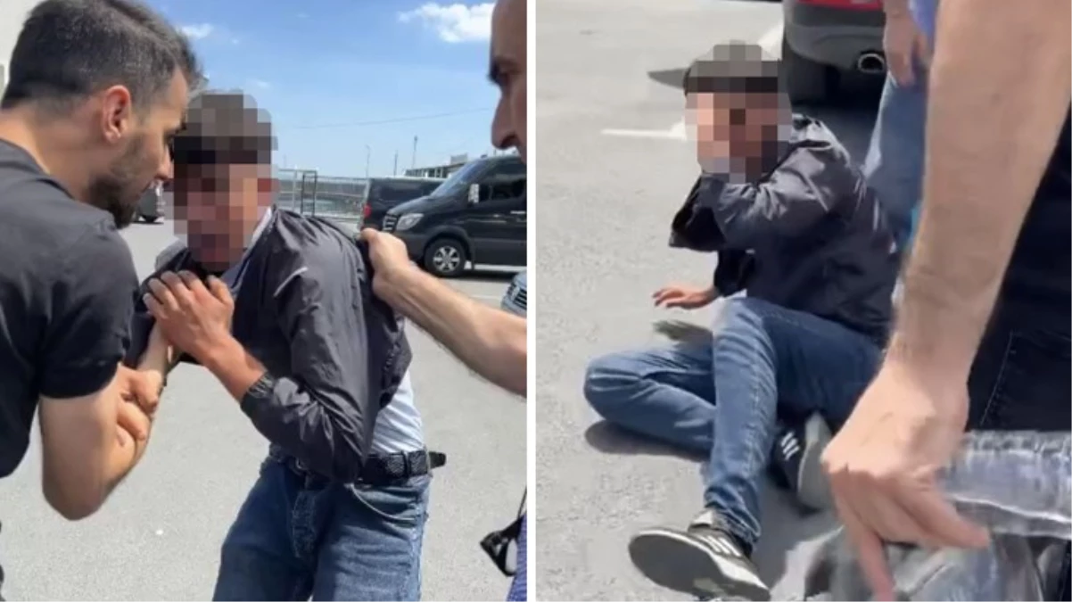 Hamile kadını gasp eden şüpheliye meydan dayağı! O anlar kamerada