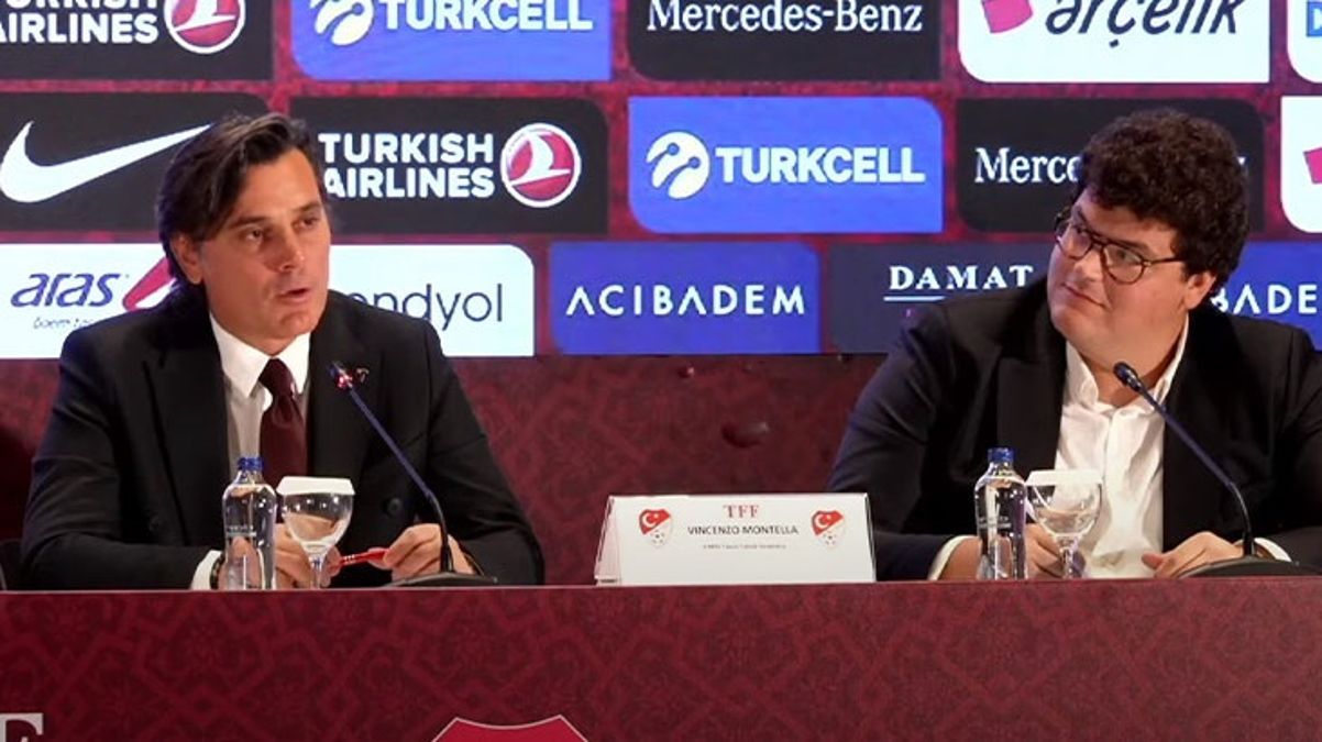 A Milli Takım’ın yeni hocası Montella, imza töreninde özür diledi: Henüz o seviyeye gelemedim