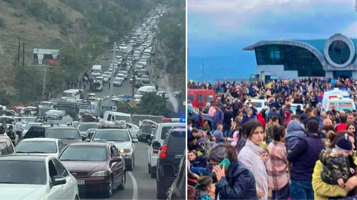 Azerbaycan’ın operasyonu sonrası Karabağ’ı terk eden Ermenilerin sayısı 42 bin 500’e ulaştı