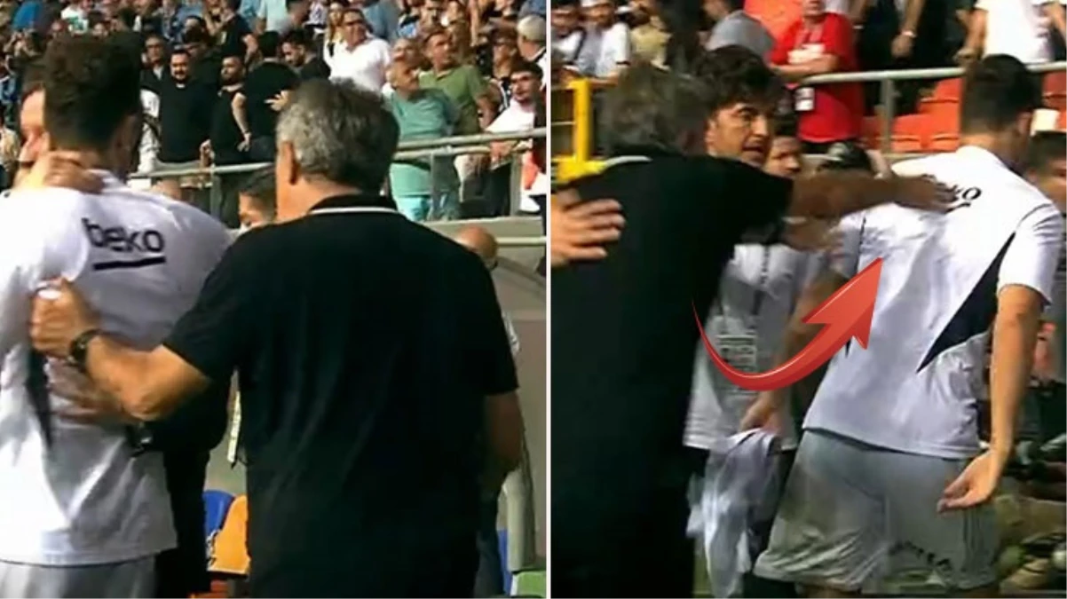 Rakip takımı tebrik etmesine izin vermedi! Şenol Güneş Salih Uçan’ı iterek soyunma odasına gönderdi