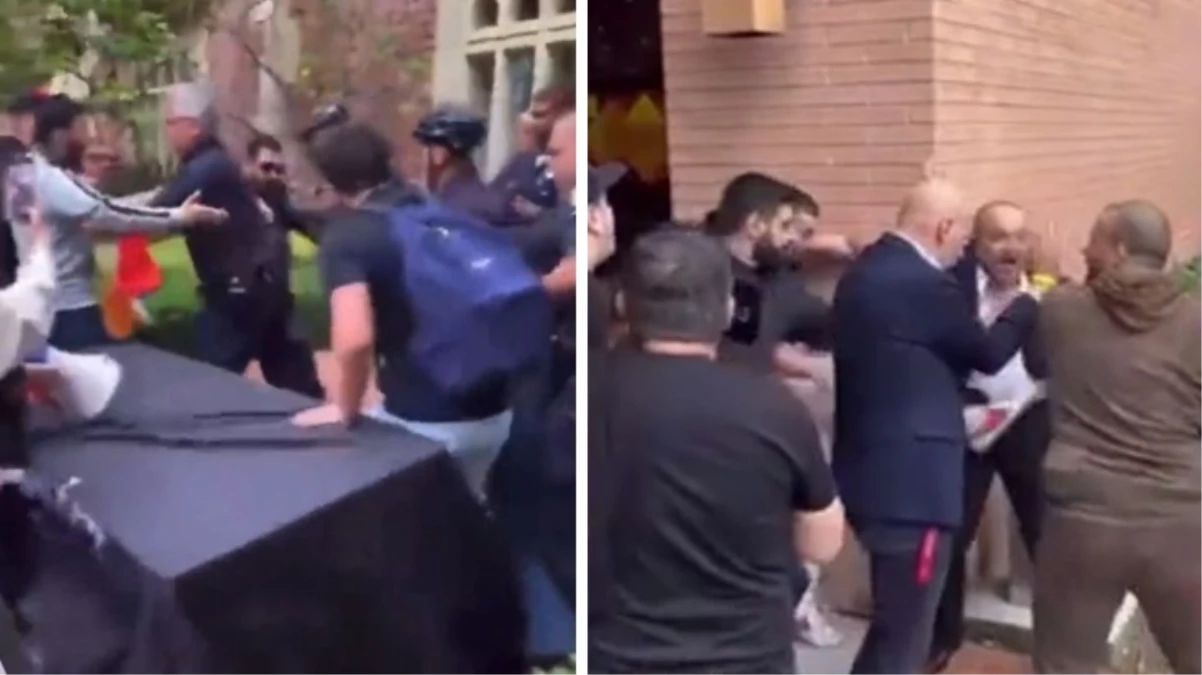 Ermenilerden ABD’de provokasyon! Türkiye büyükelçisi ve büyükelçilik çalışanlarına saldırdılar