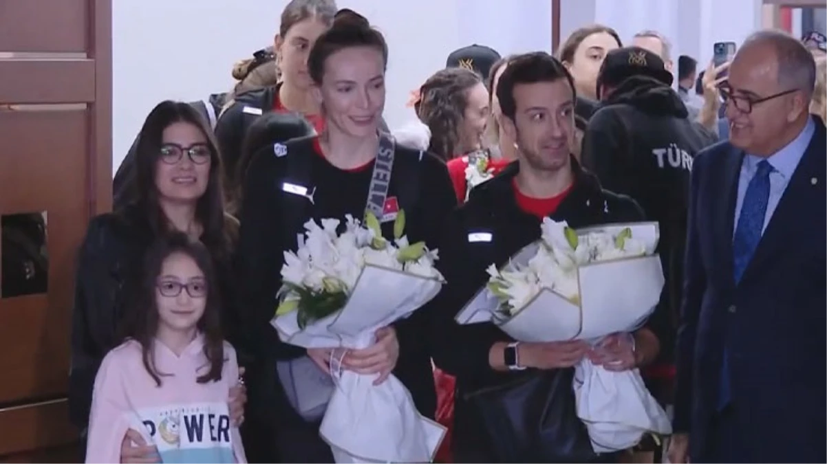 Olimpiyat vizesi alan Filenin Sultanları, yurda döndü