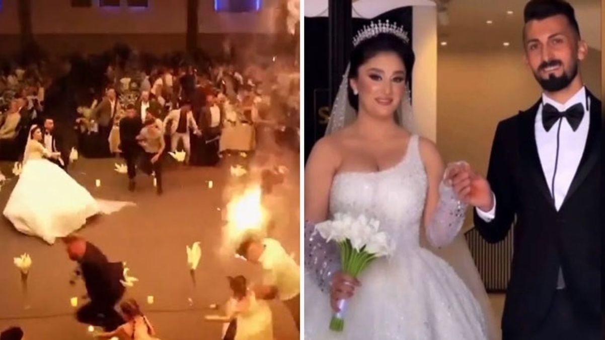Irak’ta 113 kişinin öldüğü düğün salonu yangınında, gelin ve damat mutfak kapısından kaçarak kurtuldu