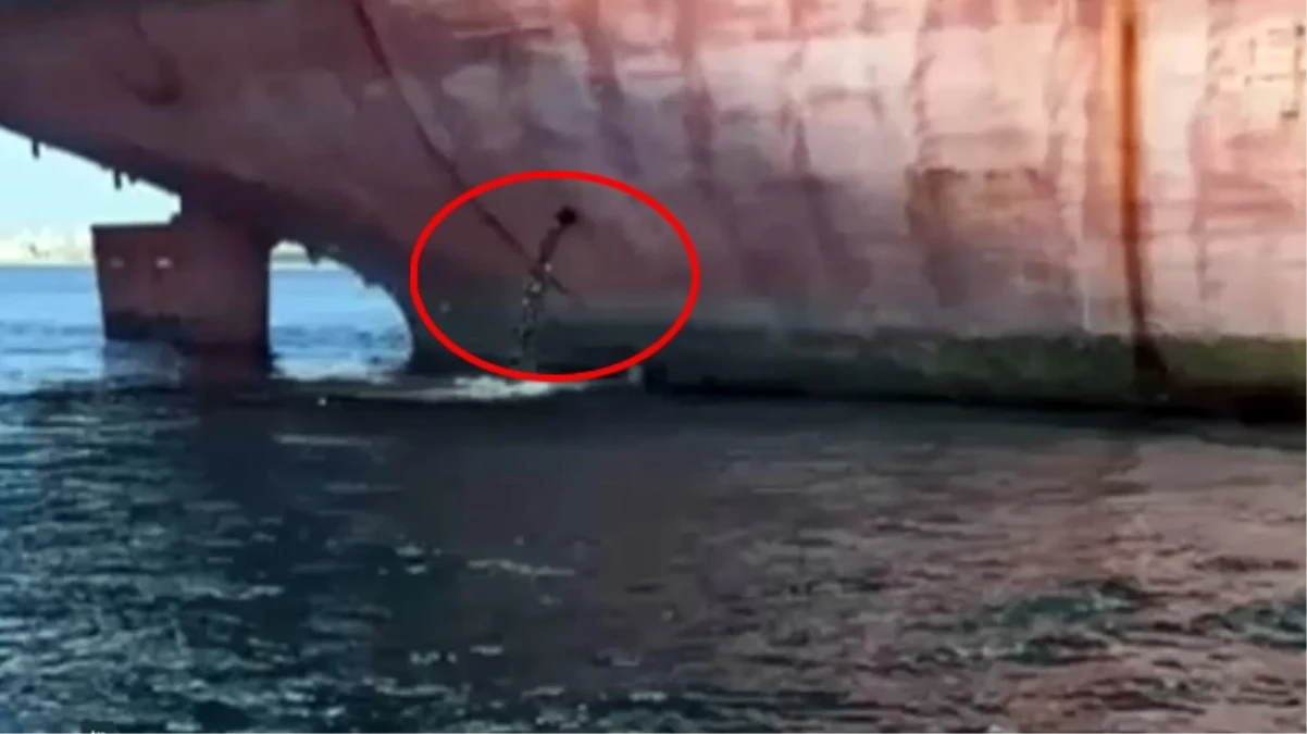 Marmara Denizi’ni kirleten gemiye 32 milyon lira para cezası