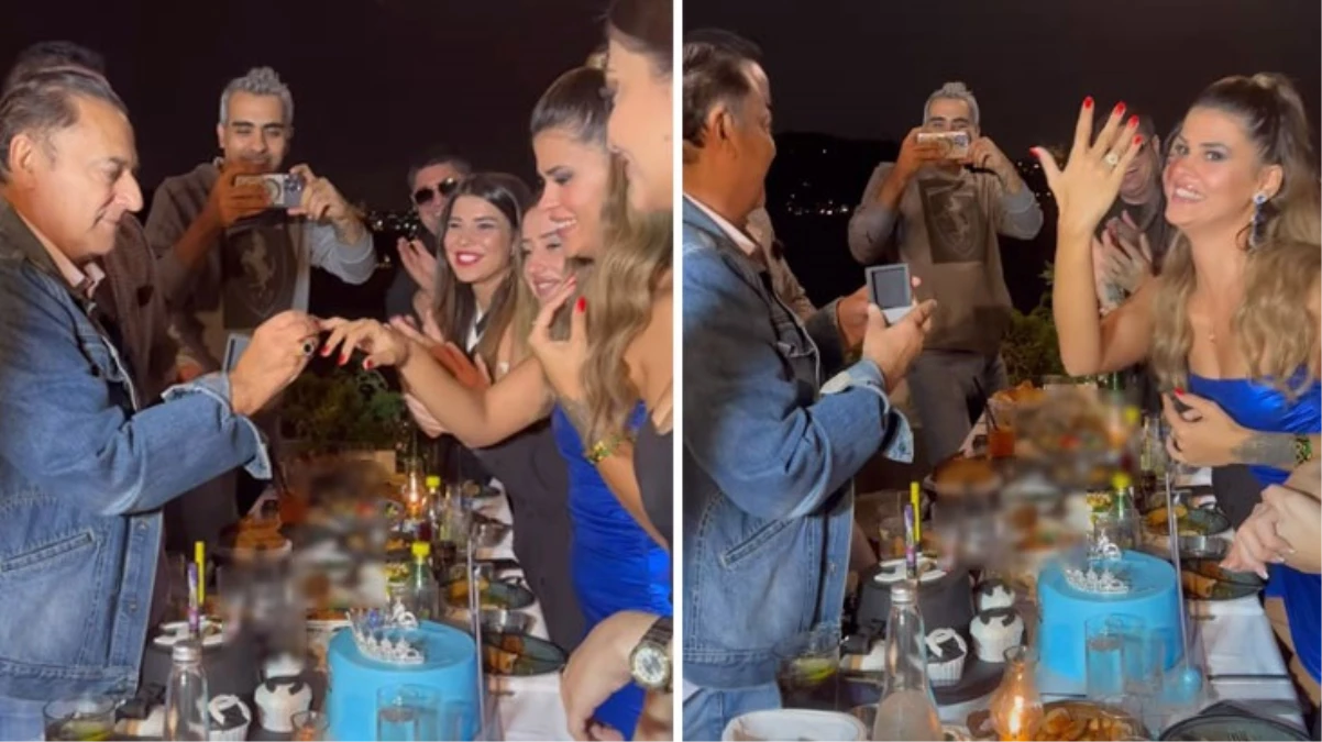 Mehmet Ali Erbil, 40 yaş küçük sevgilisine evlilik teklifi etti