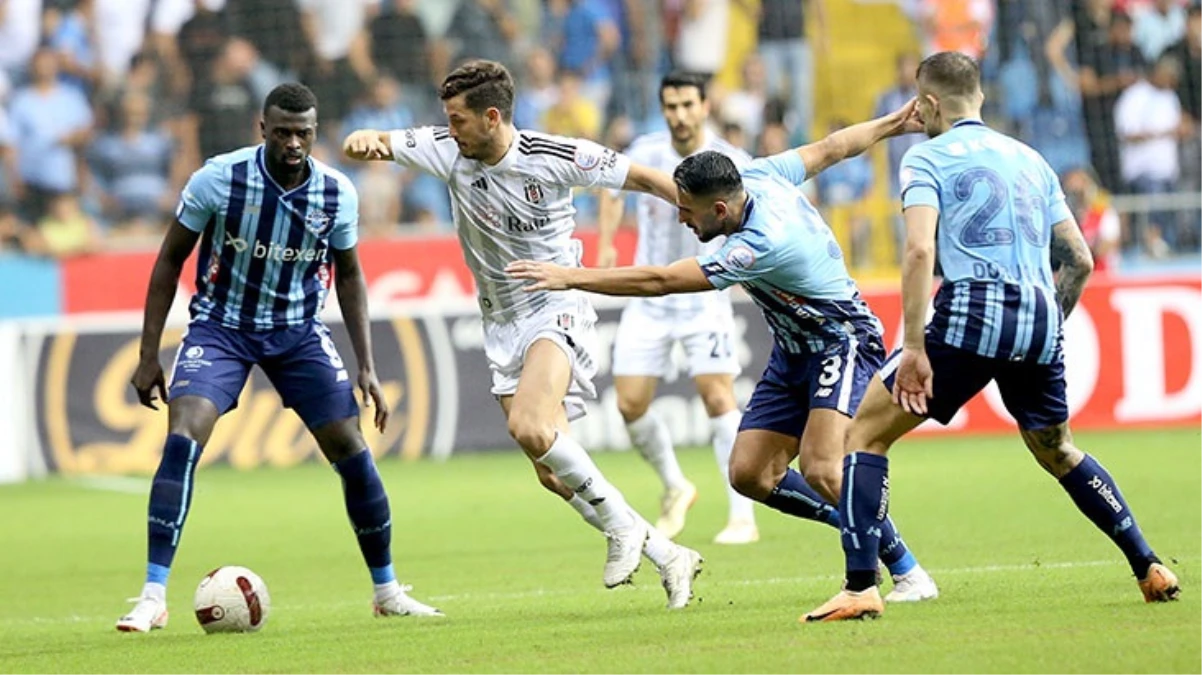 Son Dakika: Kara Kartal neye uğradığını şaşırdı! Erteleme maçında Adana Demirspor, Beşiktaş’ı 4-2 mağlup etti