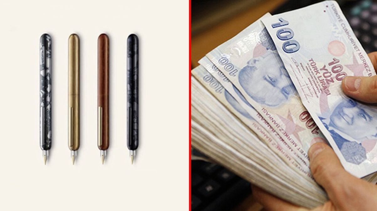 İndirimi 69 bin TL ise etiketi siz düşünün! Ünlü markanın sattığı kalemin fiyatı dudak uçuklatıyor