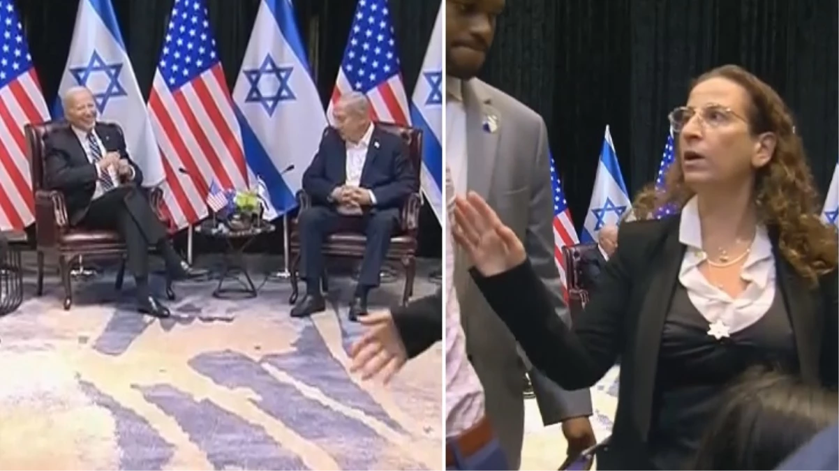 Basın toplantısına damga vurdu! Biden’a “Hastane saldırısından kim sorumlu?” diye sorunca yayını kestiler