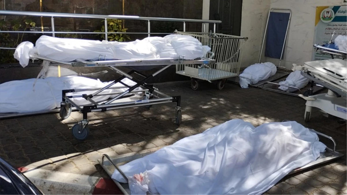 Burası Gazze Şeridi’nin en büyük hastanesi! Morglarda yer kalmadı