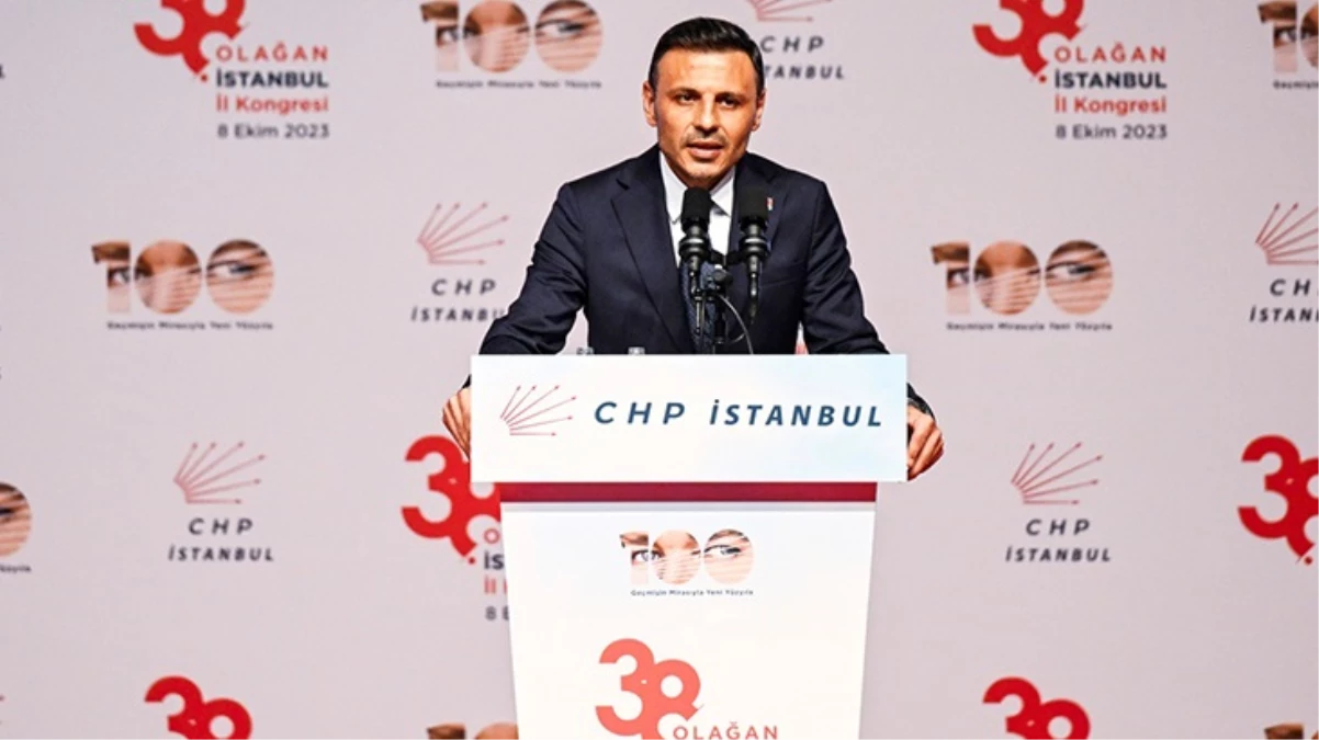CHP’nin yeni İstanbul İl Başkanı Özgür Çelik oldu