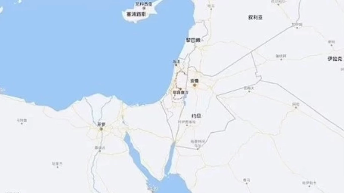 Çinli Alibaba ve Baidu, İsrail’i haritalardan sildi