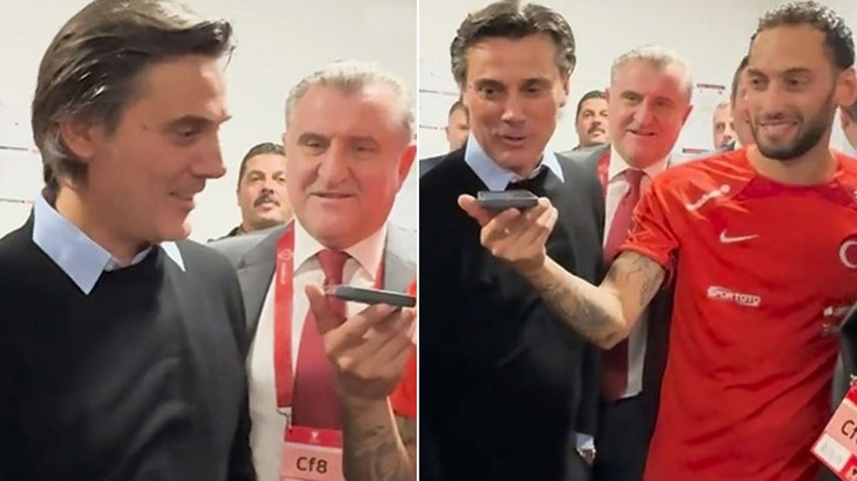 Cumhurbaşkanı Erdoğan, Hırvatistan zaferi sonrası Montella’yı İtalyanca tebrik etti