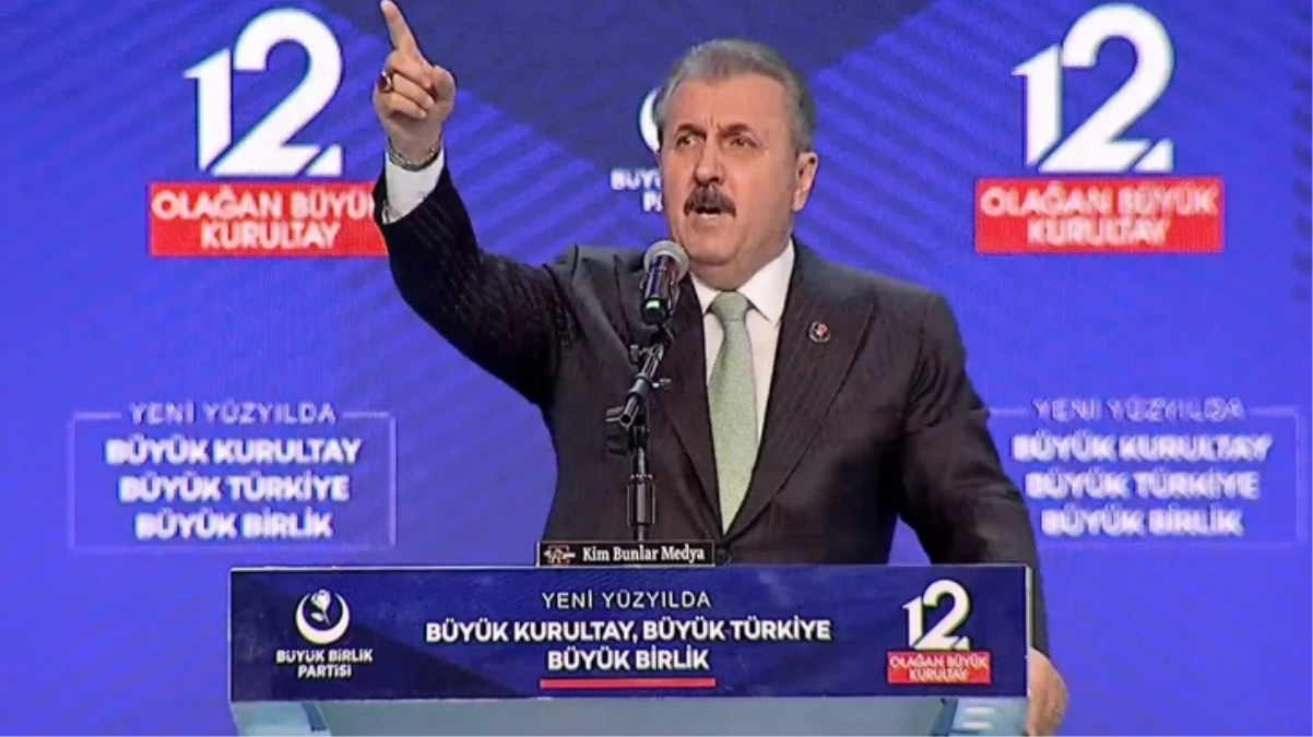 Destici’nin Kudüs çıkışı kongreye damga vurdu: Bunu yapacak Türkiye’dir, Türk milletidir