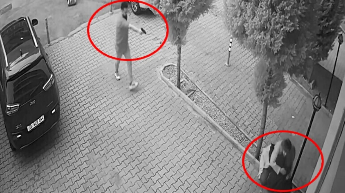 Dini nikahlı eşini ve annesini sokak ortasında vurmuştu! Olay anının görüntüleri ortaya çıktı