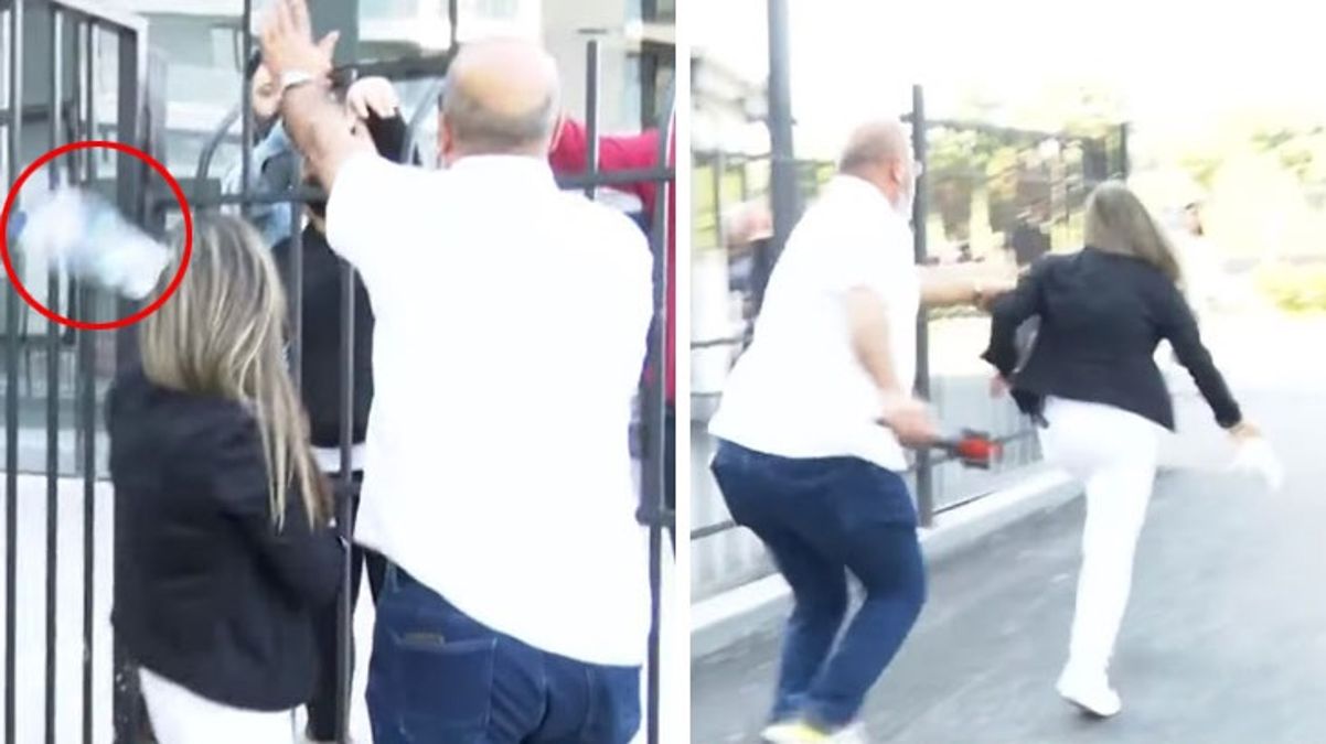 Esra Erol’da damga vuran ihanet olayında son perde: Boşanmak için adliyeye giden kadın, kocasının yasak aşkıyla kavga etti