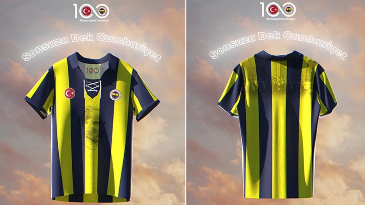 Fenerbahçe, Cumhuriyet’in 100. yılına özel forma çıkardı! Yoğunluktan Fenerium’un sitesi çöktü