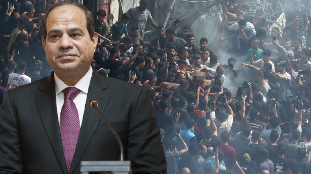Filistinlilere kapıyı kapatan Mısır Cumhurbaşkanı Sisi’den küstah sözler: İsrail’de gidebilecekleri çöller var
