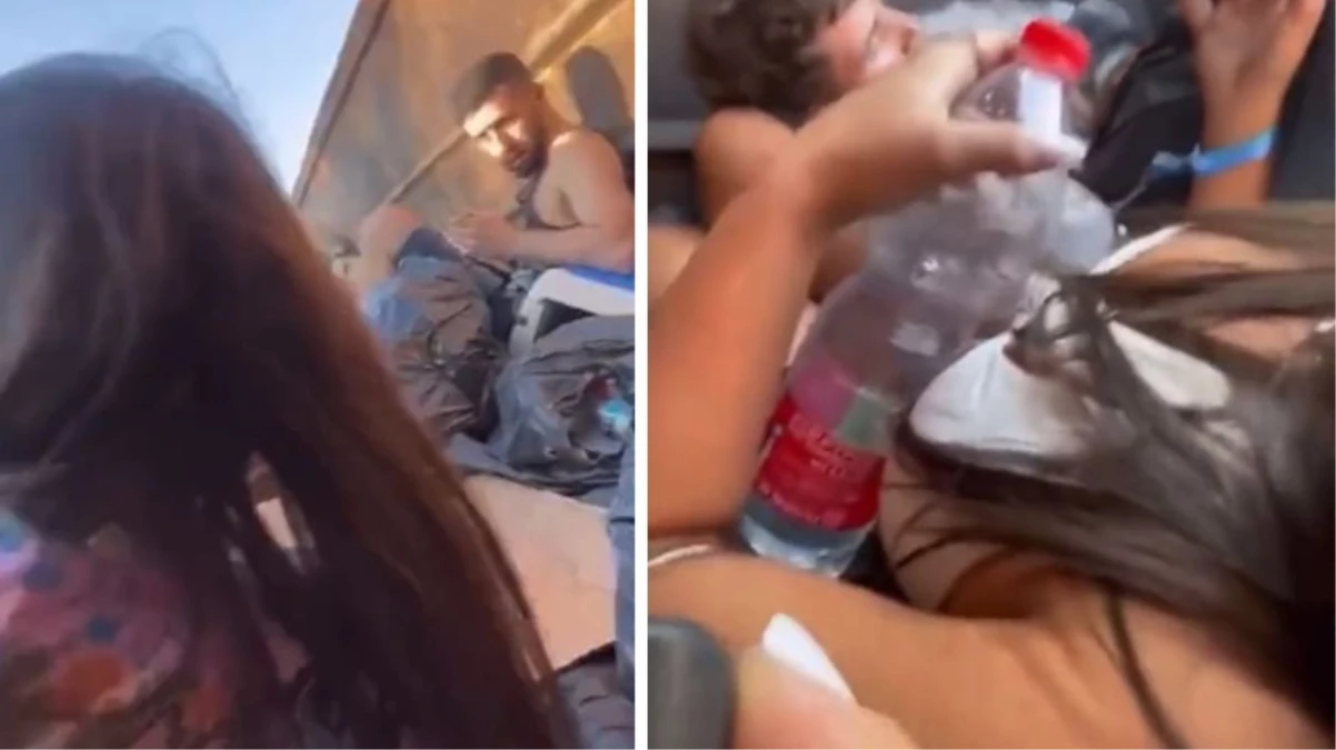 Hamas’ın saldırıları sonrası İsrail’de sivil halk çöp konteynırlarına sığındı