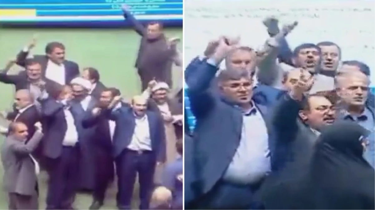 İran Meclisi’nde vekiller “İsrail’e ölüm” sloganları attı