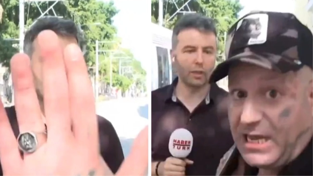 İsrail’de Habertürk muhabiri Mehmet Akif Ersoy’a saldırı! O anlar kamerada