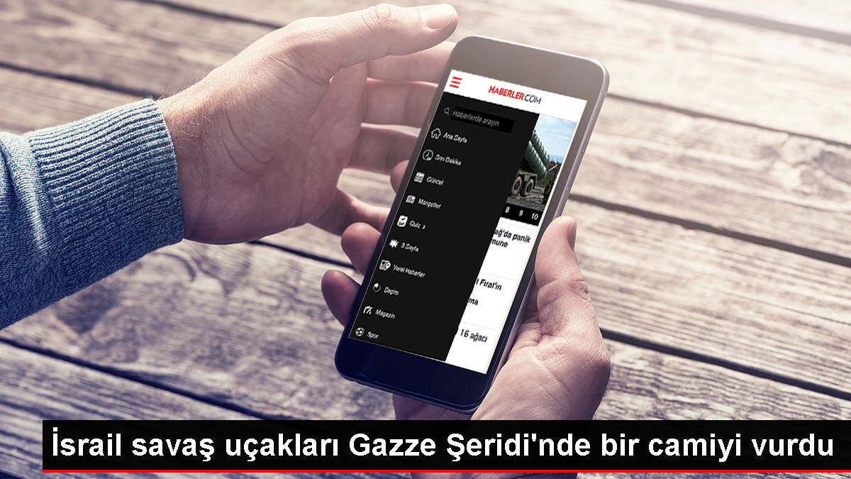 İsrail savaş uçakları Gazze’de camiyi bombaladı