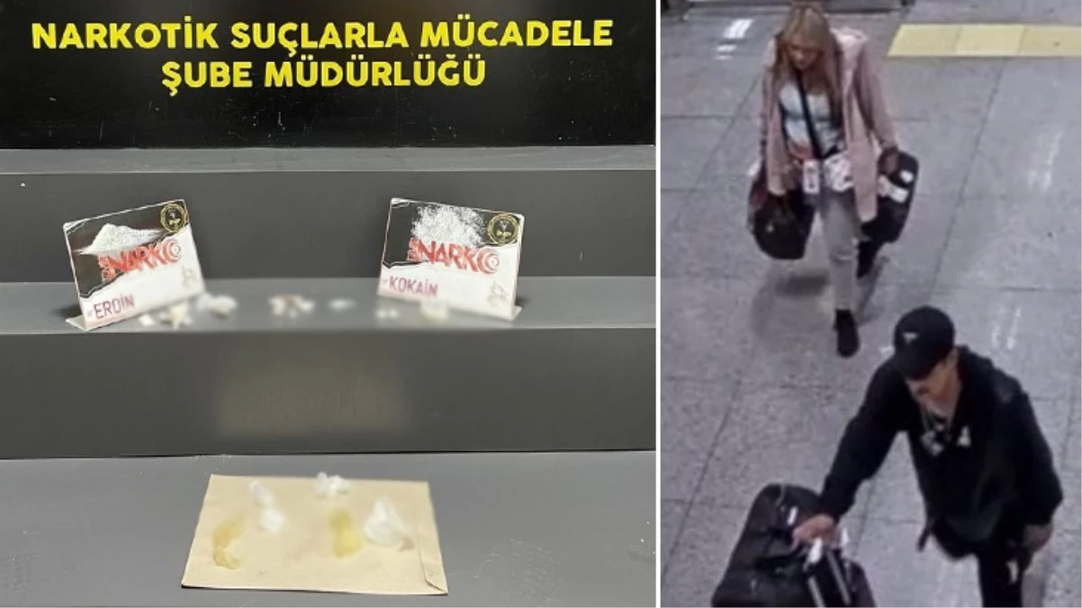 Uyuşturucuyu prezervatif içine koyup cinsel organına gizlemiş! Havalimanında enselendiler