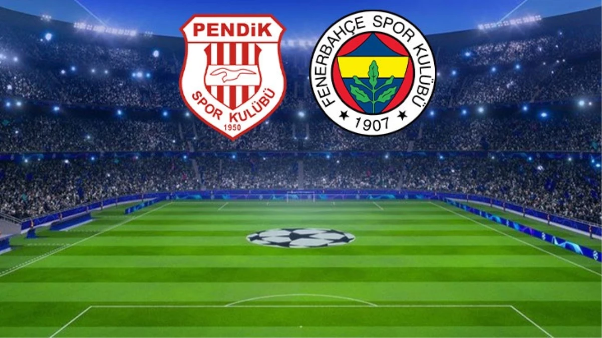 Kanarya seriyi sürdürmek istiyor! Pendikspor-Fenerbahçe maçında ilk 11’ler belli oldu