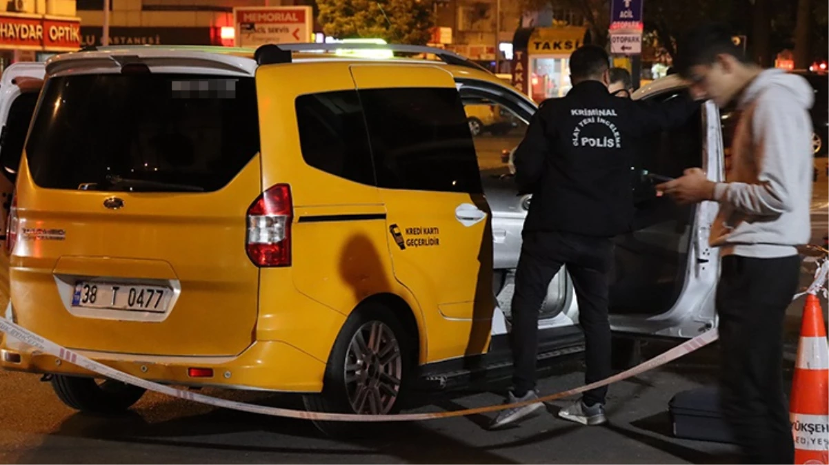 Kayseri’de ilginç olay! Bindiği takside yanlışlıkla kendini vurdu