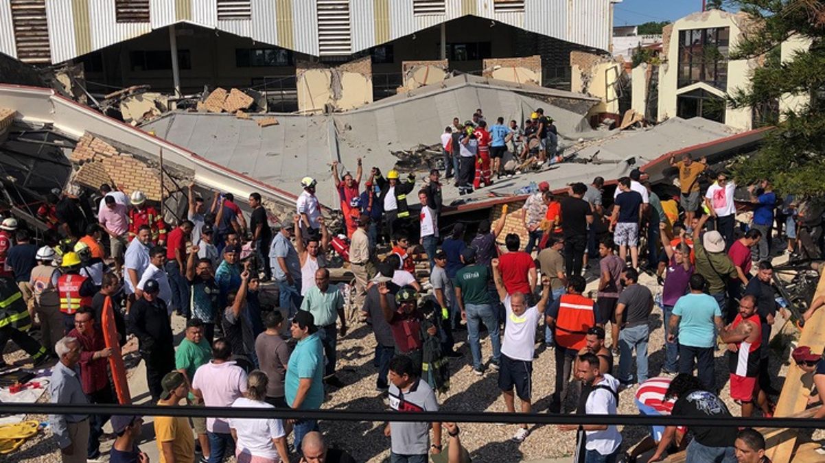 Meksika’da kilise çatısının çökmesi sonucu 9 kişi öldü, 50 kişi yaralandı
