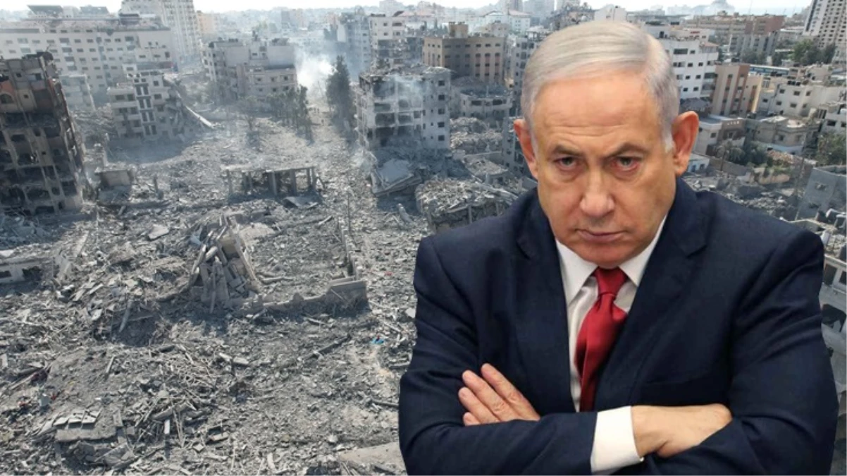 Netanyahu, Gazze’yi yerle bir ettikleri anları bu notla paylaştı: Tüm gücümüzle devam edelim