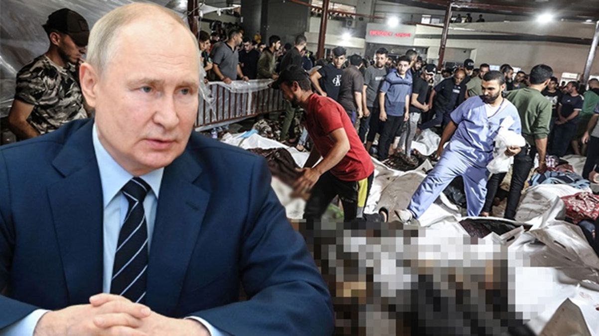 İsrail’in hastane katliamını kınayan Putin, bir de çağrı yaptı: Taraflar müzakerelere başlamalı