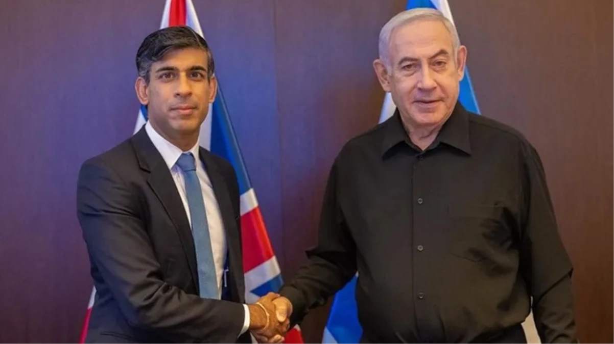Rishi Sunak ile basın toplantısı düzenleyen Netanyahu’dan çok konuşulacak Türkiye çıkışı
