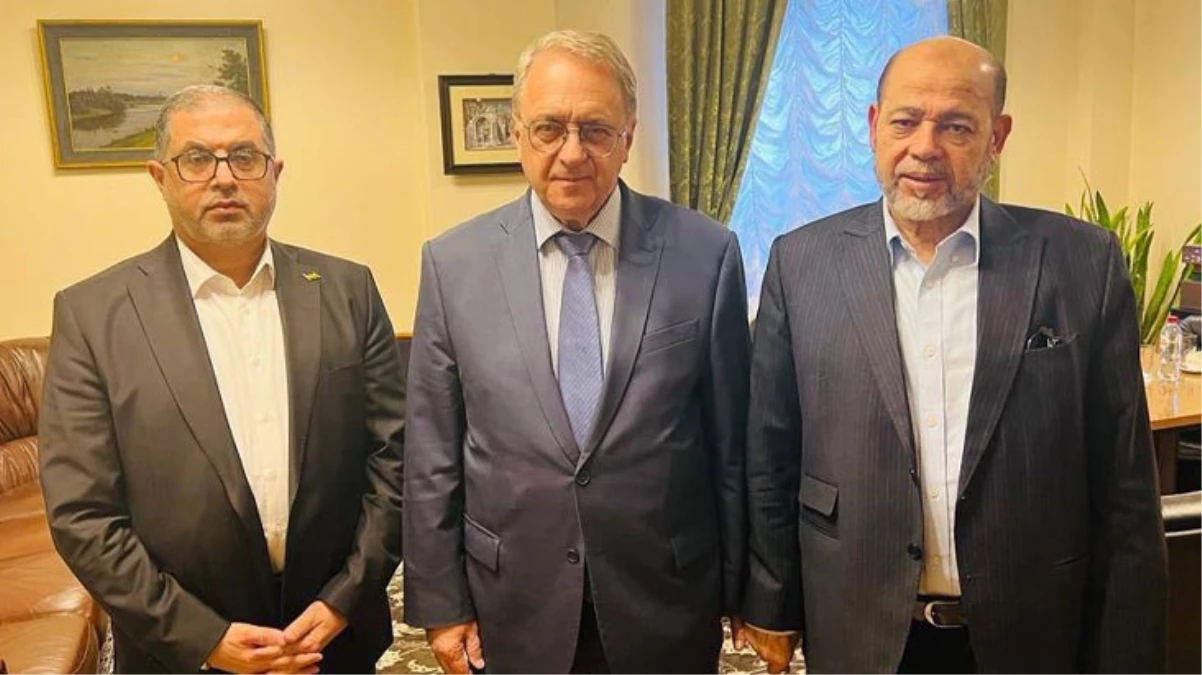 Rusya duyurdu: Hamas heyeti bugün Moskova’yı ziyaret ederek temaslarda bulundu