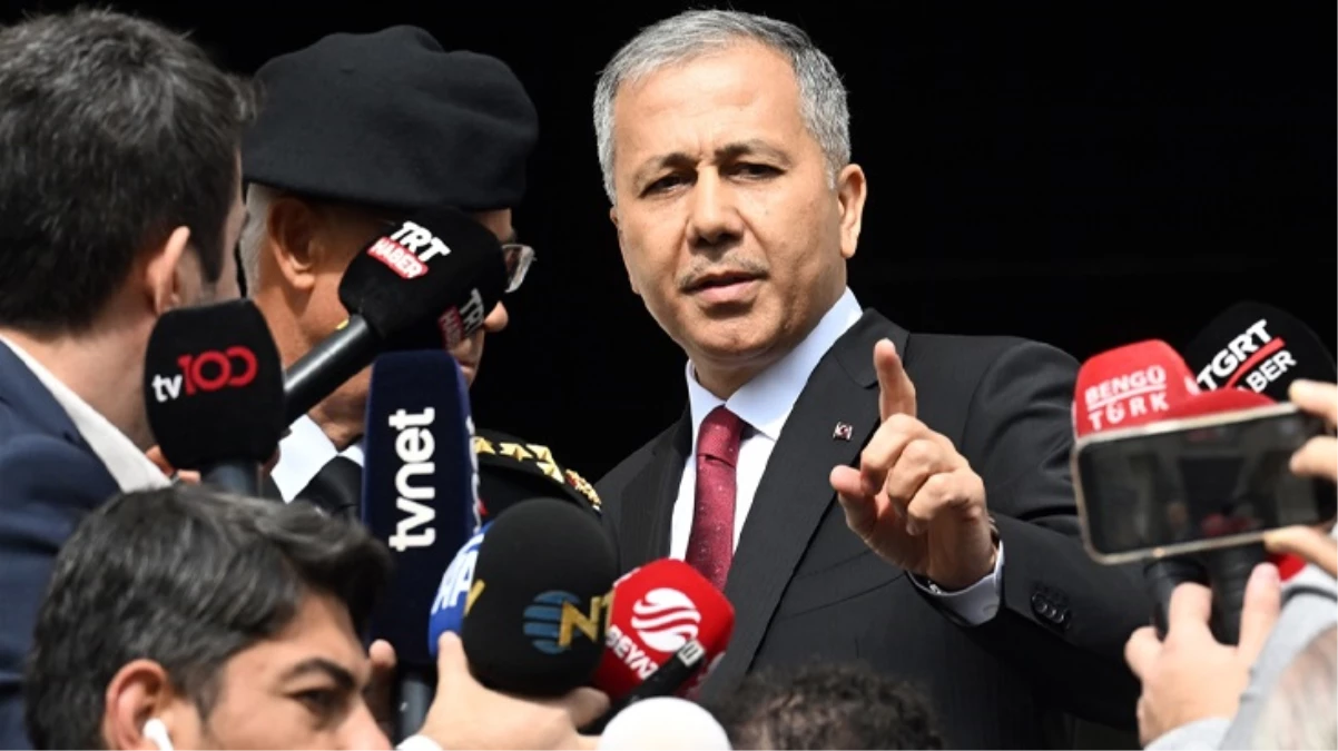 Saldırı girişimi sonrası açıklama yapan Bakan Yerlikaya’dan “suç örgütleri” vurgusu