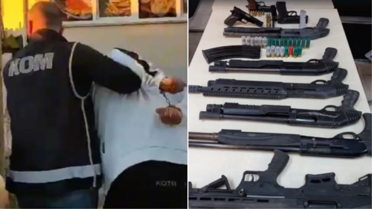 Silah kaçakçılarına yönelik düzenlenen operasyonlarda 2 binden fazla kişi gözaltına alındı