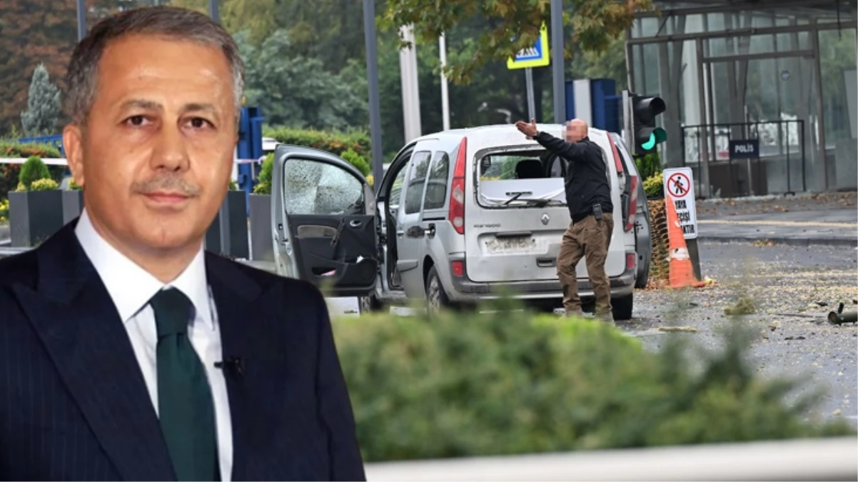 Son Dakika: Bakan Yerlikaya’dan Ankara’daki patlamaya ilişkin ilk açıklama: 2 terörist bakanlığa bombalı saldırı eyleminde bulundu