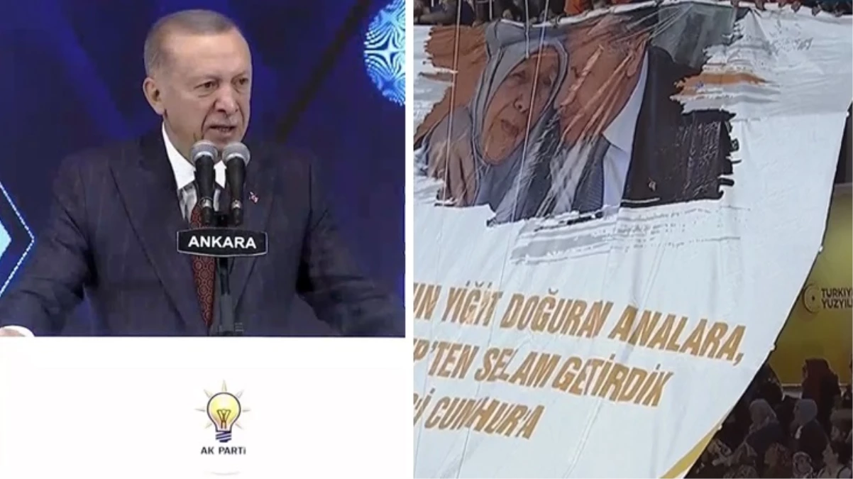 Son Dakika: Cumhurbaşkanı Erdoğan, AK Parti 4. Olağanüstü Kongresi’nde salondakilere hitap ediyor