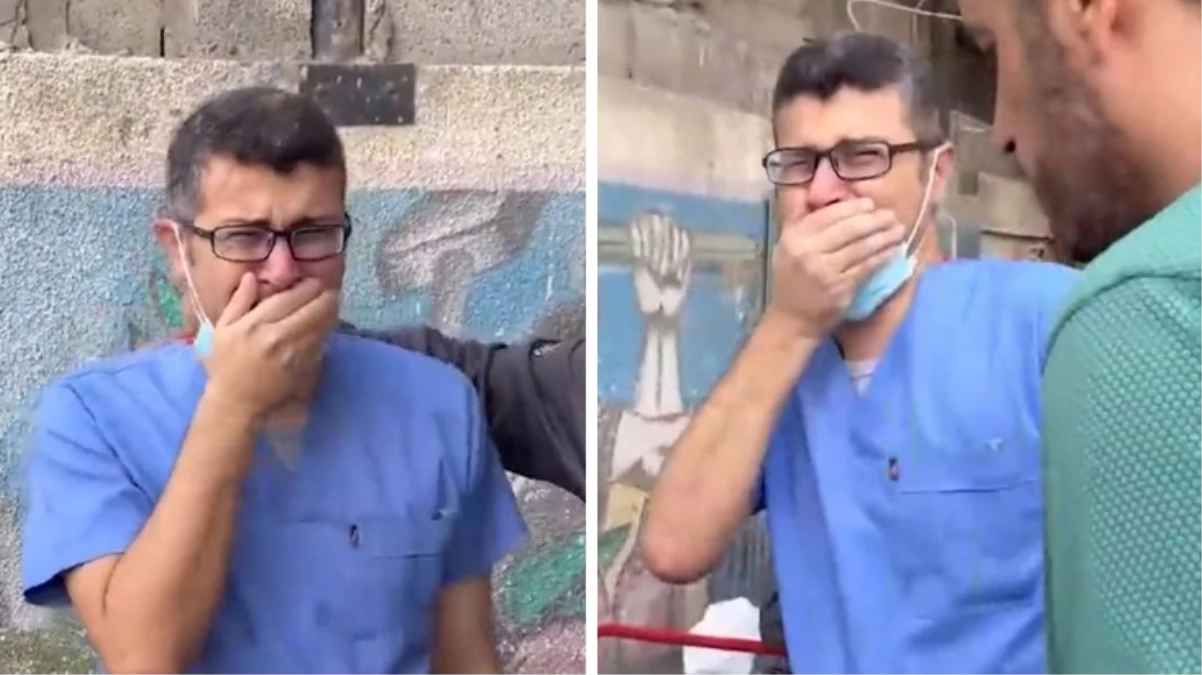 Yaralıları tedavi ediyordu, ailesinden gelen acı haber üzerine yıkıldı