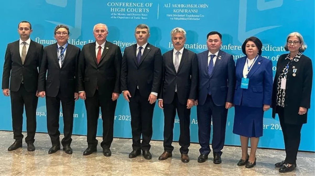 Yargıtay Başkanı Akarca, Türk Devletleri Yüksek Mahkemeleri Konferansı’nın Kuruluş Toplantısı’na katılmak için Azerbaycan’a ziyaret gerçekleştirdi