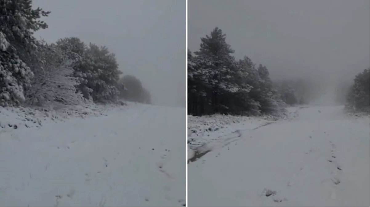 17 yıl sonra bir ilk! Kasım ayında bastıran kar yağışı İstanbul’u beyaz örtüyle kapladı