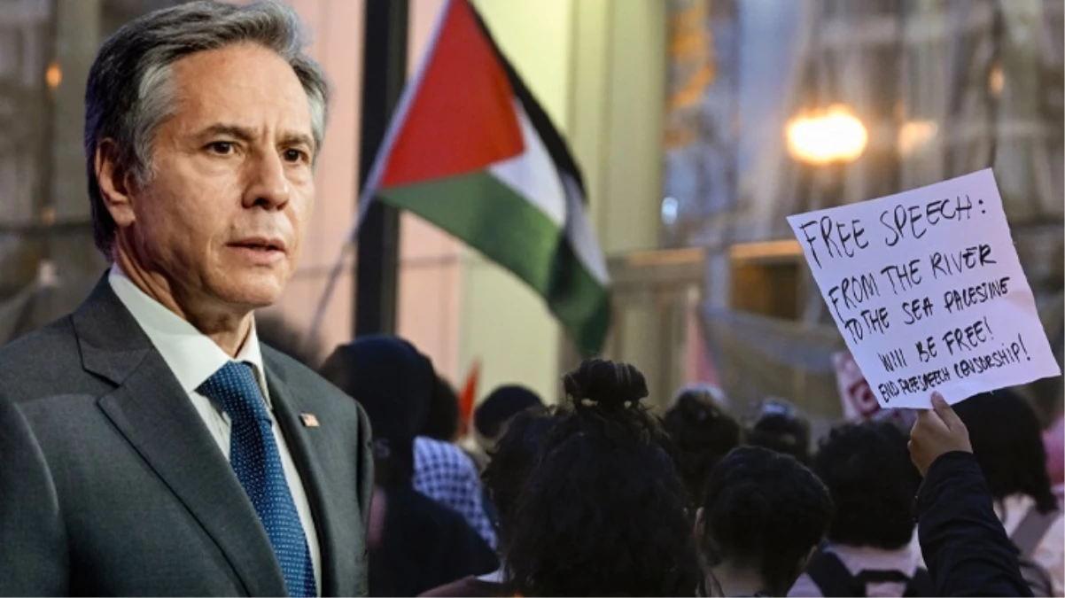 ABD Dışişleri Bakanlığı çalışanlarına Filistin’i destekleyen eylemcilerden “istifa” çağrısı