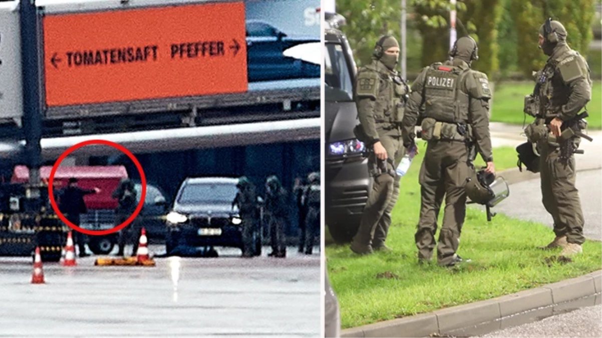 Almanya’da havalimanında kızını rehin alan Türk, 18 saat sonra teslim oldu