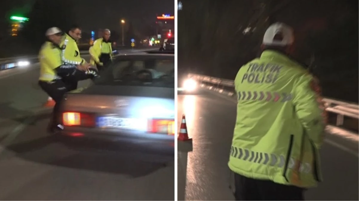 Aracını polisin üzerine sürdü, savunması da en az olay kadar skandal