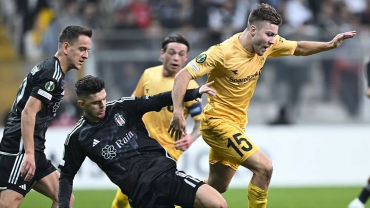 Beşiktaş, Konferans Ligi’nde sahasında Bodo/Glimt’e 2-1 yenildi