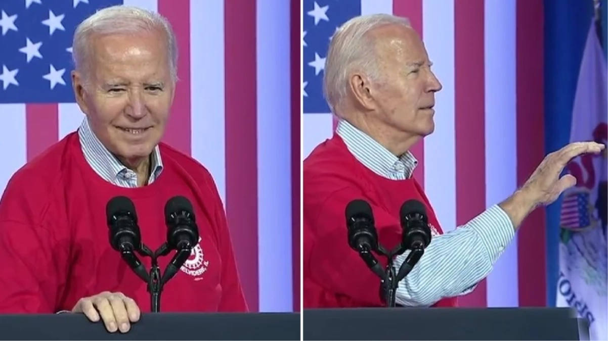 Biden’a soğuk duş! Konuşması “Gazze’de ateşkes çağrısında bulunmanız gerekiyor” sloganıyla kesildi