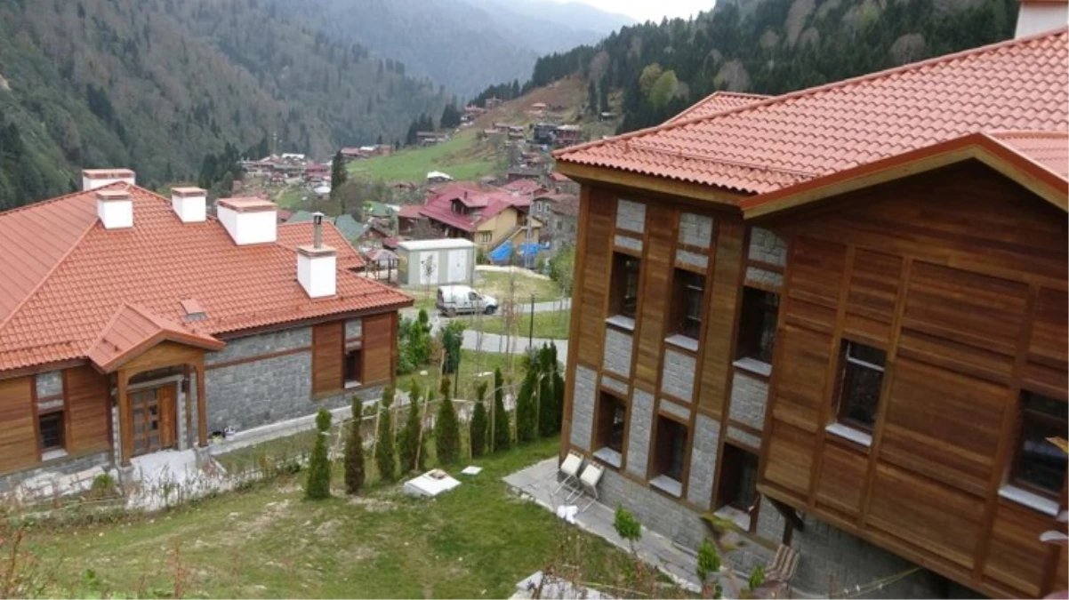 Cumhurbaşkanı Erdoğan bizzat yerinde inceledi! İşte kentsel dönüşüme giren Ayder Yaylası’nın son hali